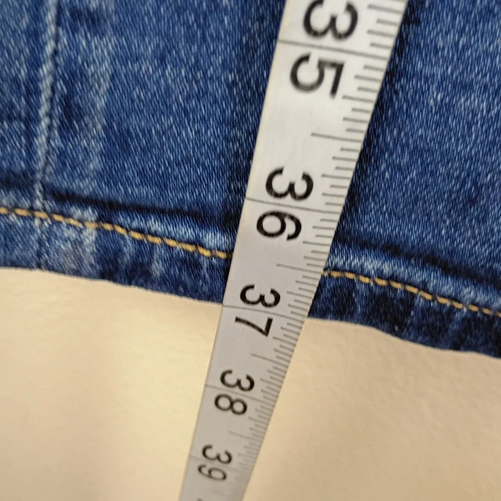 Pilcro and the Letterpress Anthropologie Slim Boyfriend Jeans Medium Wash 30